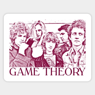 Game Theory / 80s Band Sticker